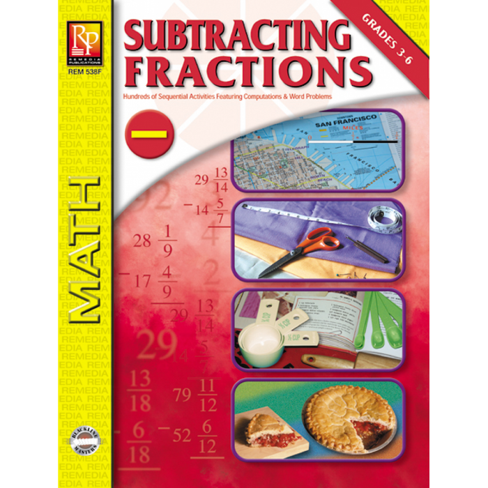 Adding & Subtracting Fractions- 2 Pack (Grades 3-6)